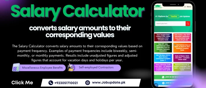Job update Salary Calculator