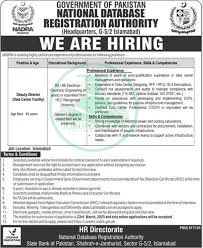 NADRA Islamabad Jobs 2025