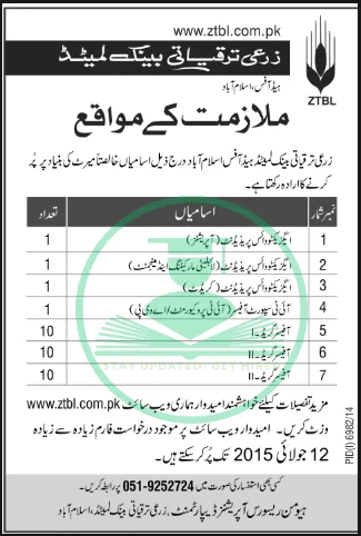 Zarai Taraqiati Bank Limited
