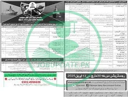 Pak Navy Civilian Instructor Jobs