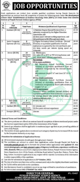 PFSA Jobs