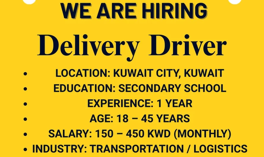 Delivery Driver (Kuwait)