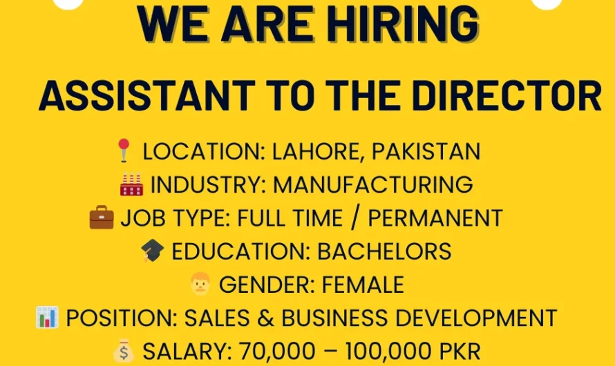 Assistant to Commercial Director